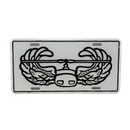 US Army Air Assault White License Plate