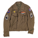 US Army Air Force WW2 Ike Jacket - 36R, Small