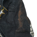 US Army Black Denim and UCP Camo Jacket - XLarge