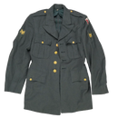 US Army Class A Service Dress Jacket - 37R, Small - US Army Surplus - Dress Jackets