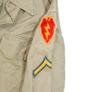 US Army Khaki Long Sleeve Service Dress Shirt - Small - US Army Surplus - Service Shirts