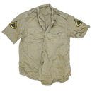 US Army Khaki Short Sleeve Service Dress Shirt - Medium - US Army Surplus - Service Shirts