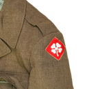 US Army M-1950 Wool Ike Jacket and Cap - 38L, Medium