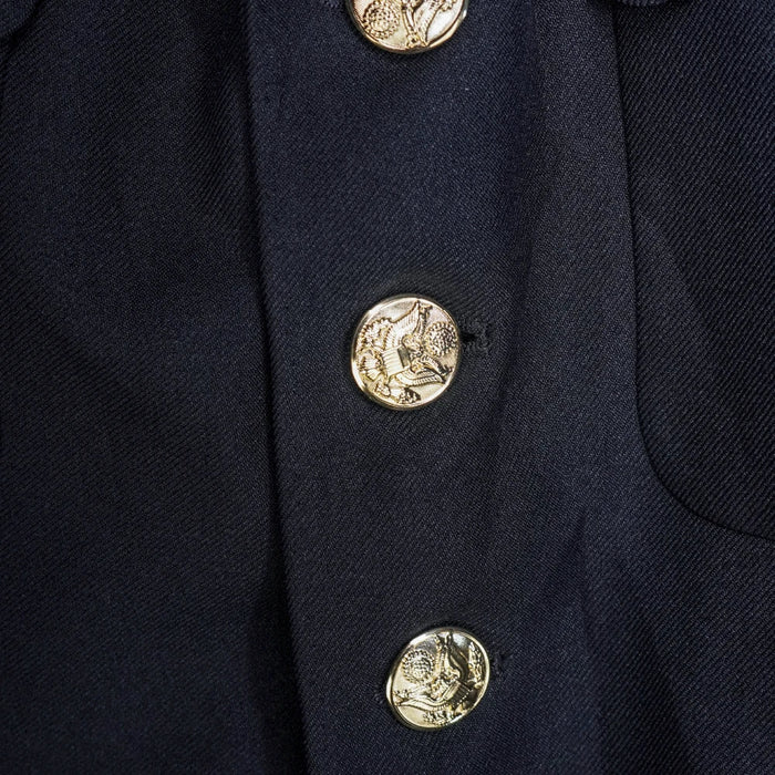 US Army Officer Blue Service Dress Jacket - 39R, Medium