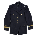 US Army Officers Black Service Dress Jacket - 39S, Medium - US Army Surplus - Dress Jackets