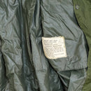 US Army Olive Nylon Raincoat - 36R, Small, Item 2