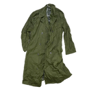 US Army Olive Nylon Raincoat - 36R, Small, Item 2