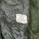 US Army Olive Nylon Raincoat - 36R, Small