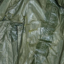 US Army Olive Nylon Raincoat - 36S, Small