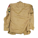 US Army Ordnance Corps 1950s Khaki Long Sleeve Shirt - 16x35, Medium