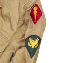 US Army Ordnance Corps 1950s Khaki Long Sleeve Shirt - 16x35, Medium