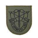 US Army Special Forces "De Oppresso Liber" Subdued Patch - Army & Outdoors - Flags, Badges & Insignia