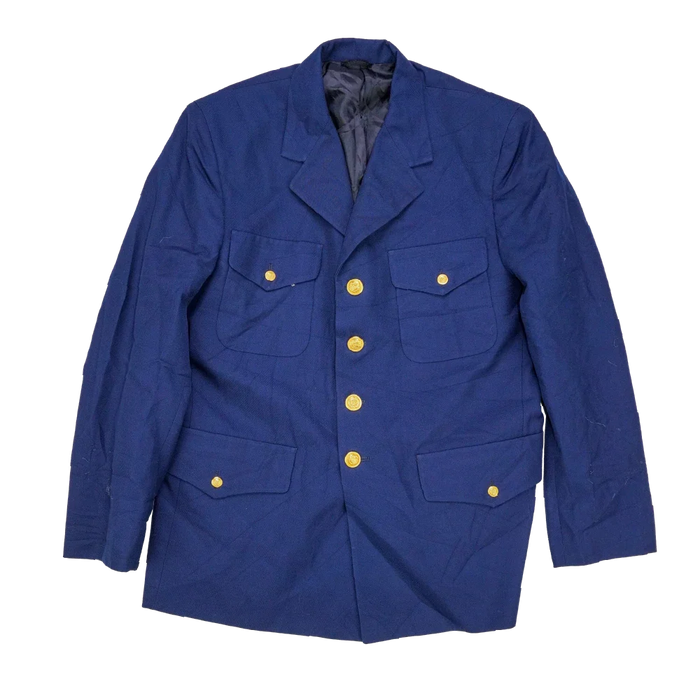 coast guard dinner dress blue jacket Us Navy US Coast Guard Service Dress 42R, Large Ballet Size:XL (13/14) PS25234 18 / Blue Bravo jacket