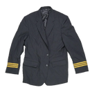 US Commerical Pilot 1st Officer Jacket - 42R, Large - Army & Outdoors - Dress Jackets