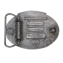 US Made 101st Airborne Belt Buckle, Item 3