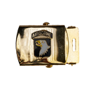 US Made 101st Airborne Division Brass Belt Buckle
