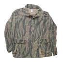 US Made 1980s Tiger Stripe Shirt - Large - Army & Outdoors - Field Shirts