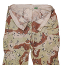 US Made 6 Colour Desert BDU Ripstop Trousers - Large Short - Army & Outdoors - Combat Trousers