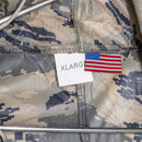 US Made ABU Camo Nylon Lightweight Rain Suit - XLarge - Army & Outdoors - Rain Jackets