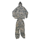 US Made ABU Camo Nylon Lightweight Rain Suit - XLarge
