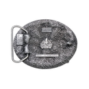 US Made Airborne Belt Buckle, Item 1