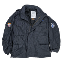 US Made Alpha Industries Black M65 Field Jacket - Large Regular