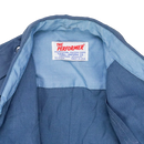 US Made Blue Short Sleeve Uniform Shirt - Small