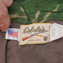 US Made Cabela's Woodland Camo Fleece Trousers - Large - Army & Outdoors - Cargo Trousers