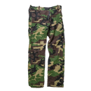 US Made Cabela's Woodland Camo Fleece Trousers - Large - Army & Outdoors - Cargo Trousers