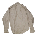 US Made Flying Cross Tan Service Dress Shirt - Medium