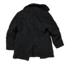 US Made Schott 740N Black Pea Jacket - 34, XSmall - Army & Outdoors - Great Coats