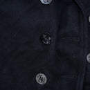US Made Schott 740N Grey Pea Jacket - 40, Medium