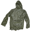 US Made Sterns PVC Olive Rain Jacket - Medium