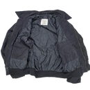 US Navy Black Lined Utility Jacket - Medium