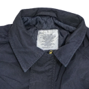 US Navy Black Lined Utility Jacket - Medium