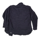 US Navy Blue Wool Flannel Shirt - 16.5x34, Large