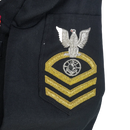 US Navy Service Dress Jacket w/ Ribbon Bars - 44L, XLarge - US Navy Surplus - Dress Jackets