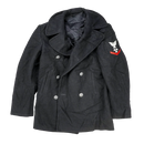 US Navy Wool Pea Coat - Small - US Navy Surplus - Great Coats