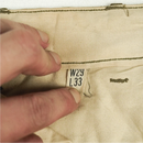 US WW2 M1937 Wool Trousers - 29x33 - US Army Surplus - Work Trousers