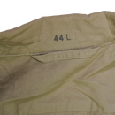 USAF Cotton Tan Summer Service Jacket - X Large - US Air Force Surplus - Field Jackets