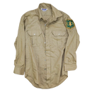 USDA Forest Service Tan Long Sleeve Shirt - 15.5, Medium