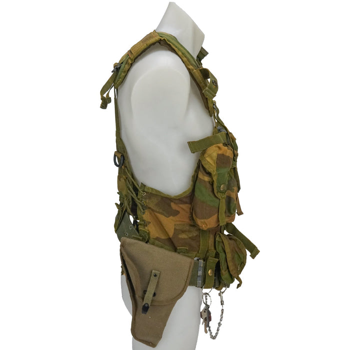 USGI 1st Gen Woodland Load Bearing Vest w/ Belt, Item 8