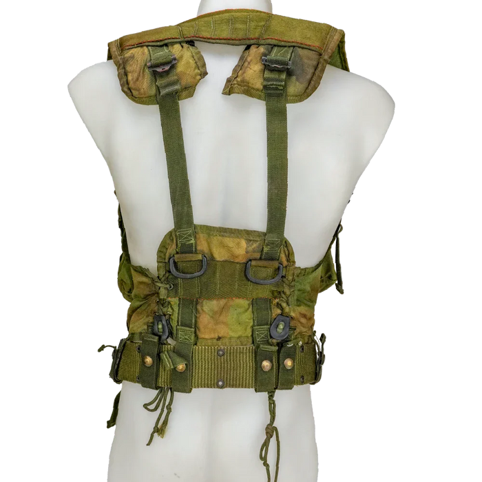 USGI 1st Gen Woodland Load Bearing Vest w/ Belt - Medium