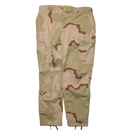 USGI 3 Colour Desert BDU Trousers - Large Regular - US Army Surplus - Combat Trousers