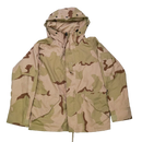 USGI 3 Colour Desert Gore-Tex Jacket - Large Regular - US Army Surplus - Rain Jackets