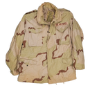 USGI 3 Colour Desert M65 Field Jacket - Medium Long