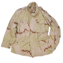 USGI 3 Colour Desert M65 Jacket - Large Long