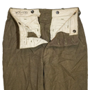 USGI M45 Olive Wool Field Trousers - 31x33, Small