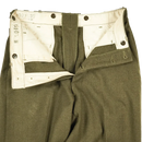 USGI M45 Olive Wool Field Trousers - 32x35 - US Army Surplus - Combat Trousers