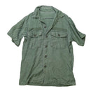 USGI OG-107 Short Sleeve Utility Shirt - Large - Size 16 - US Army Surplus - Field Shirts